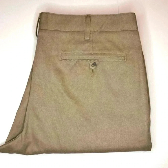 LANDS’ END men’s Slim Fit Khaki Pants Size- 33 - Picture 8 of 9
